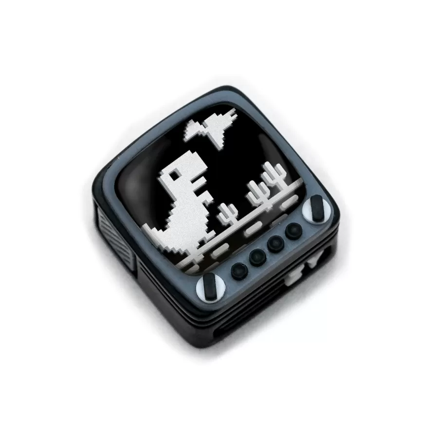 No Internet Dino Artisan Dark Mode